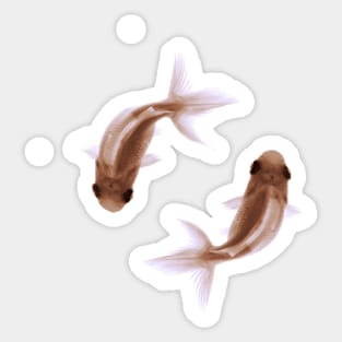 Feng Shui Goldfish Sticker